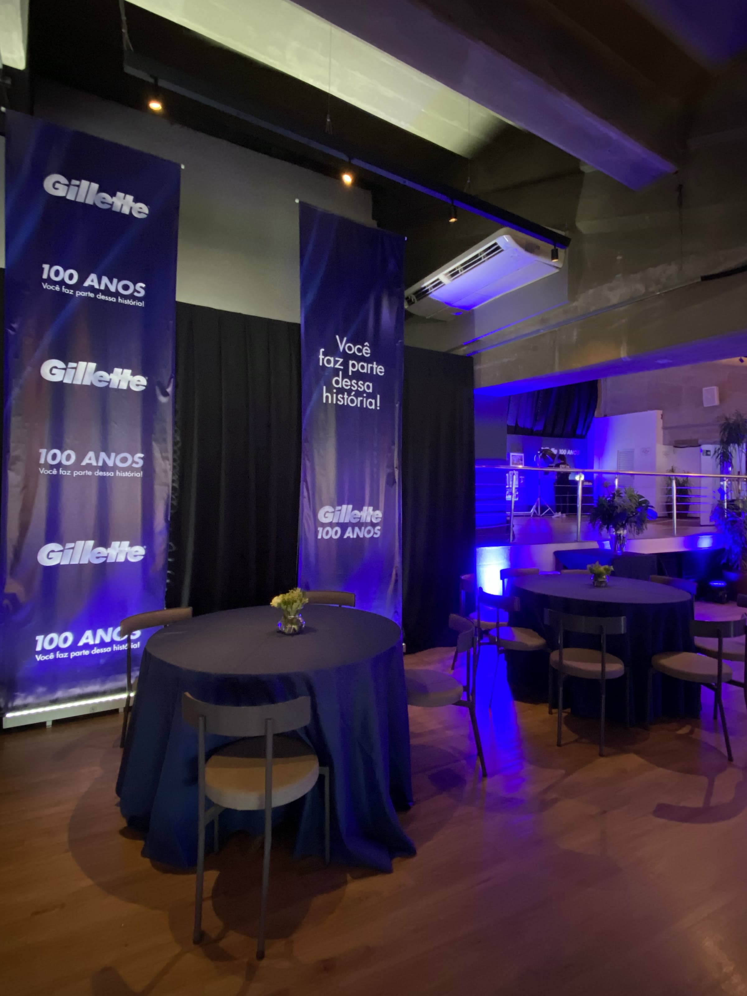 Registro da comemoração de 100 anos da Gillette, São Paulo, 2026.