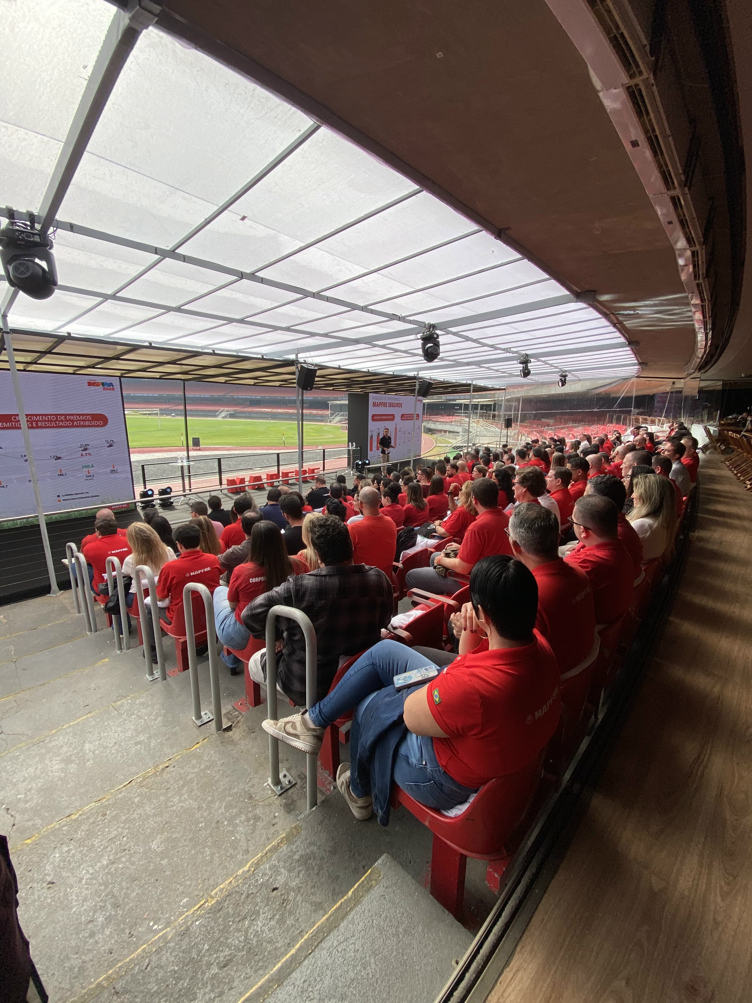 Área de convivência do Mapfre Inspira 2025.