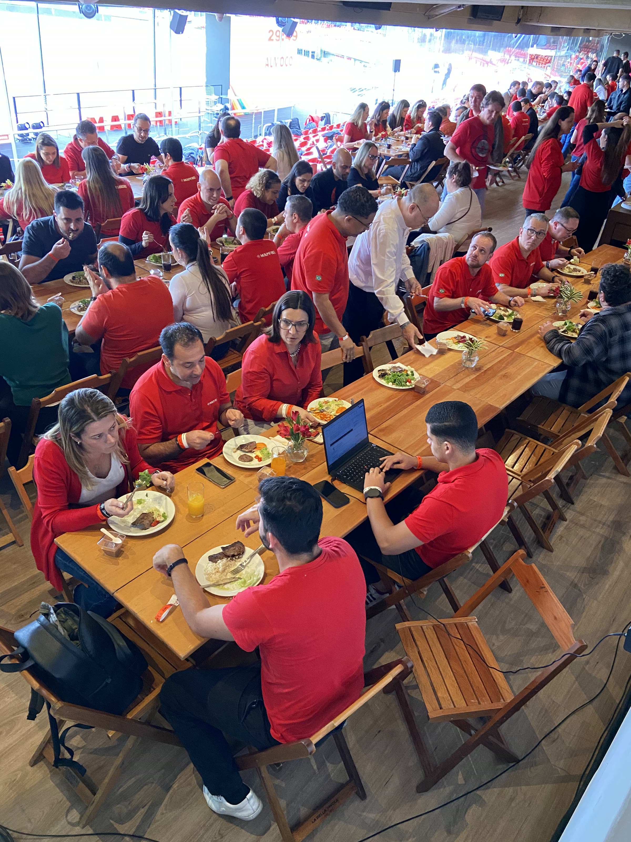 Registro da produção do Mapfre Inspira 2025.